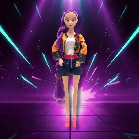 KPOP DEMON HUNTERS – SET OF 3 K-POP DEMON HUNTER DOLLS